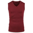 thumbnail image 6 of COOFANDY Mens Gym Workout Tank Tops Sleeveless V Neck T Shirts 3 Pack Muscle Basketball Tee Shirt, 6 of 10