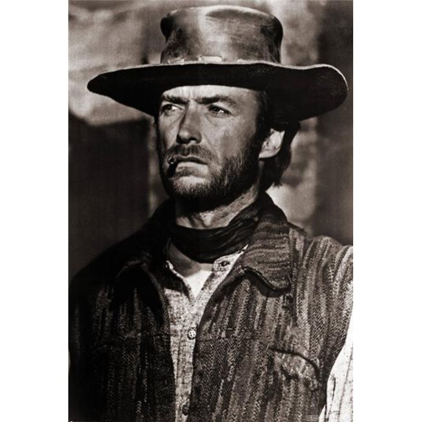 Pop Culture Graphics MOVIF8303 Clint Eastwood Movie Poster Print, 27 x ...