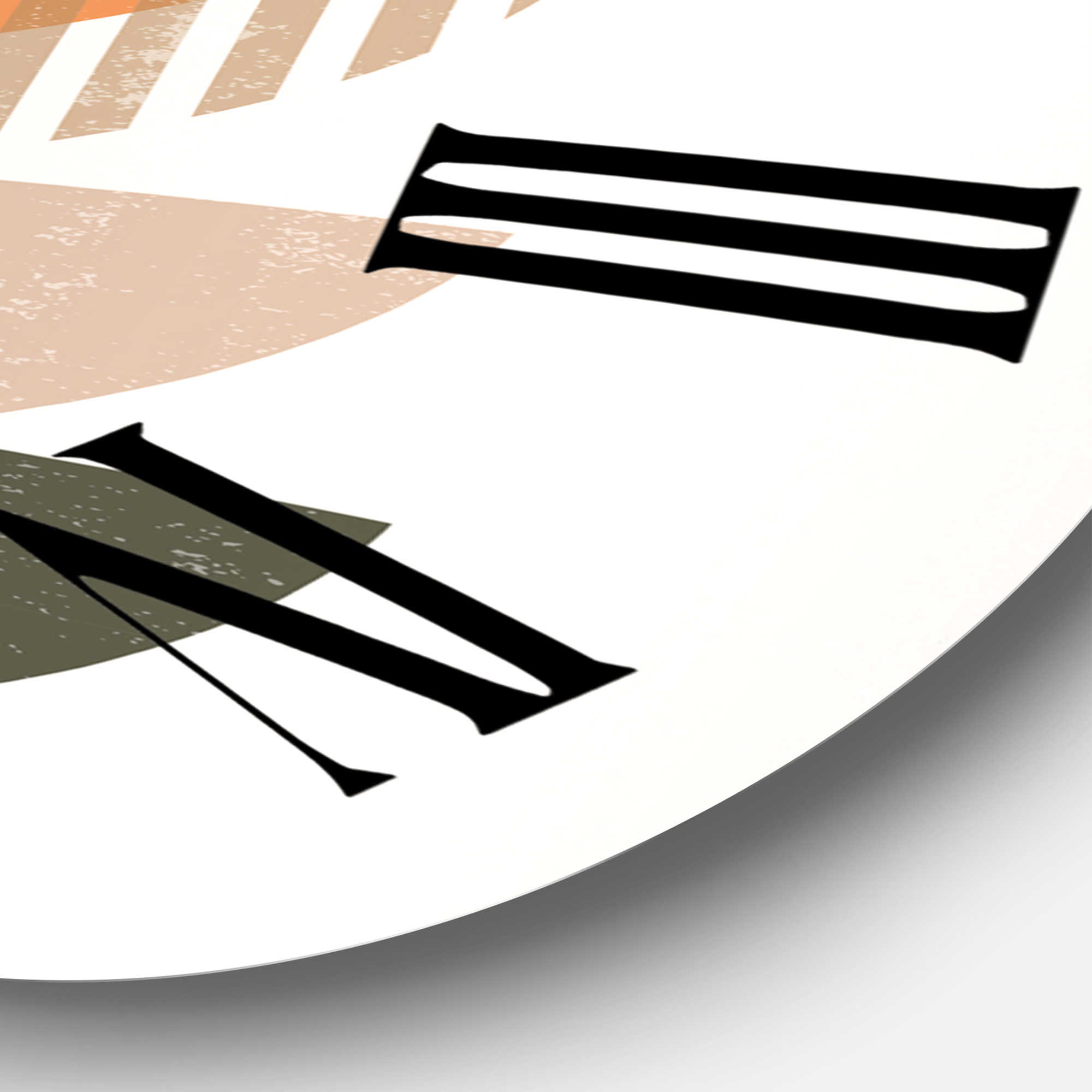 Designart 1 in Modern,Contemporary Wall Clock