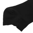 thumbnail image 3 of unbranded 6 Pares Calcetas Negras Invisibles Para Mujer Que Absorbe Sudor Para Uso Diario, 3 of 6