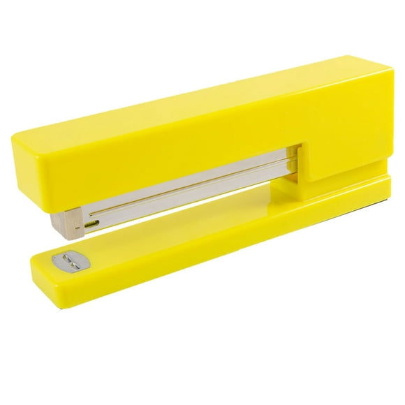 JAM PAPER Modern Desk Stapler - Yellow - Sold Individually