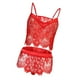 thumbnail image 3 of Sets de Ropa de Dormir de Encaje Floral Lencería de Noche Romántica Atractiva S, 3 of 9