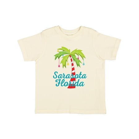 

Inktastic Sarasota Florida Christmas Vacation Gift Toddler Toddler Girl T-Shirt