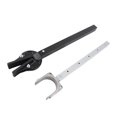 thumbnail image 1 of Adjustable Transom Protector, 23-35 Inch Boat Transom Saver S Hook Rubber Rope ABS Composite Head Strong Support  for 100 Horsepower for Trailer Mount, 1 of 7