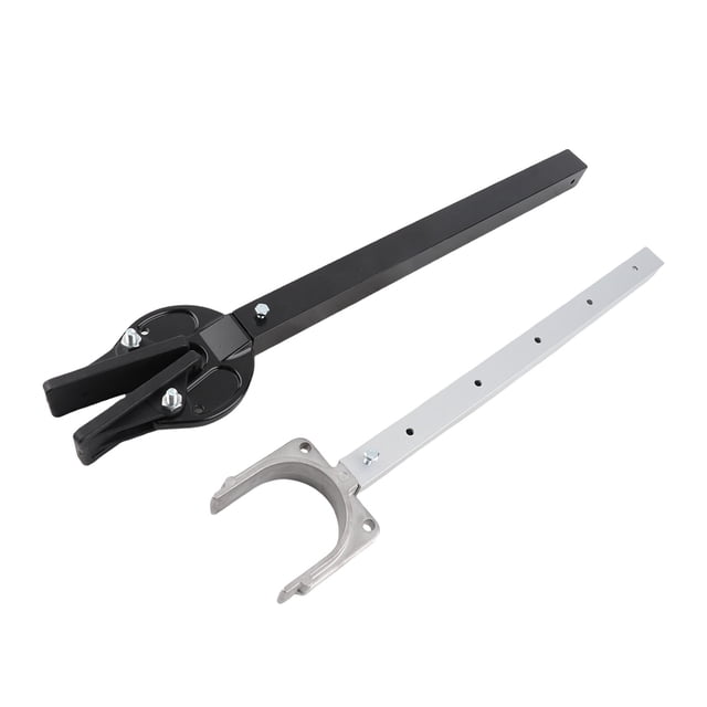 Adjustable Transom Protector, 23-35 Inch Boat Transom Saver S Hook Rubber Rope ABS Composite Head Strong Support for 100 Horsepower for Trailer Mount
