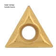 thumbnail image 3 of Triangular TCMT 16T304 Inserto de CARBURO DE TUNGSTENO 10 Piezas Herramienta de Tornado CNC Triangular, Alta Resistencia Para Acabado, Acero Semiacabado, Acero inoxidable, 3 of 7