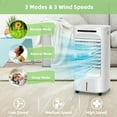 thumbnail image 2 of 4-in-1 Portable Evaporative Air Cooler with Timer and 3 Modes, 2 of 10