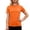 Orange, variant on Sunshuilll Round Neck Casual T-Shirts Women's S