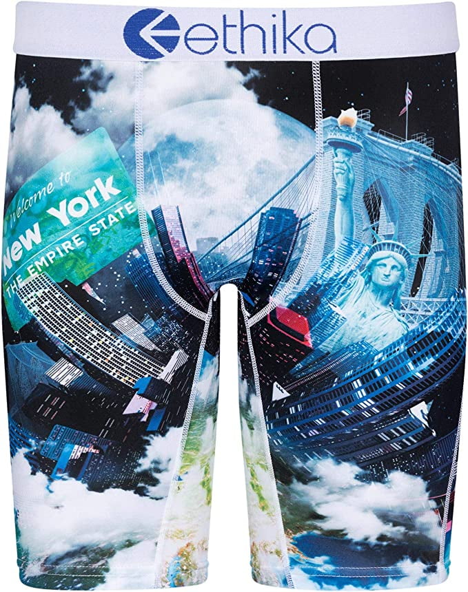 Ethika Mens The Staple Underwear Boxer Briefs Empire State