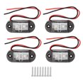 thumbnail image 2 of Luces interiores LED, 4 piezas de luces laterales LED para interiores de yates, luces laterales LED RVLED, eficiencia óptima, 2 of 9