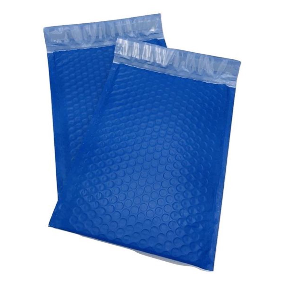 200 2 8.5x12 Blue Poly Bubble Padded Envelopes Mailers Shipping Case 8