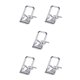 thumbnail image 3 of Inteprter Soporte para teléfono Soporte plegable ajustable para tableta Cuna manos libres Gris Type1 NO1, 3 of 6