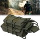 thumbnail image 2 of Riñonera de nailon portátil resistente al desgaste para exteriores, accesorio, riñonera Mag (verde militar), 2 of 8