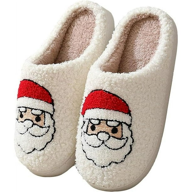 Fuzzy warm slippers sales