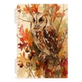 thumbnail image 2 of Wirebound Notebook Hardcover Spiral Notebooks Owl and Branch, 60 Pages, 80 GSM, 5.7 x 8.3in, 2 of 7