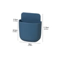 thumbnail image 2 of GFHFHITJ Storage Rack Punch- Wall Hanging Living Room Mobile Phone Remote Control Storage Box, 2 of 3