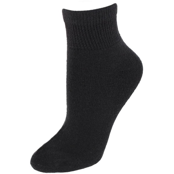 CTM  Diabetic Cushioned Ankle Socks (3 Pairs) (Women)