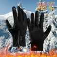 thumbnail image 2 of Womens Gloves Winter Warm Gloves Men Touch Screen Ski Gloves Anti Windproof Thermal Running Hiking Winter Gloves, 2 of 3