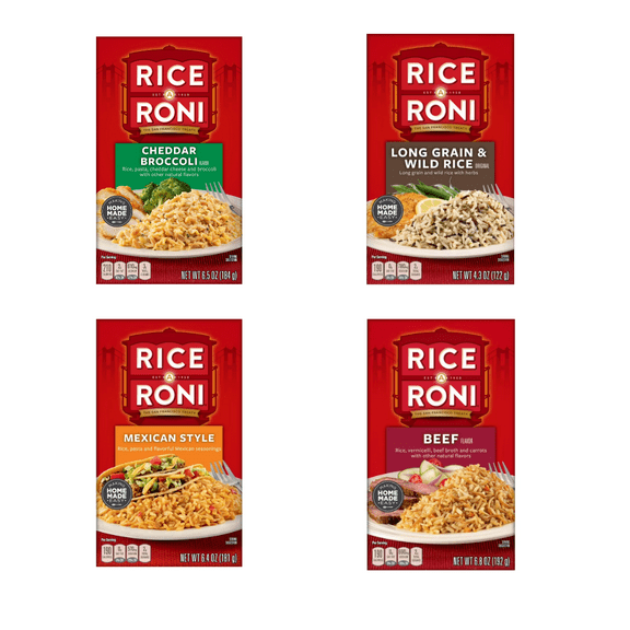 Rice-A-Roni 8-Flavor Meal Essential Variety Pack – Pantry Must-Hav