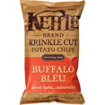 Kettle Brand Buffalo Bleu Krinkle Cut Potato Chips, 8.5 oz, (Pack of 12)