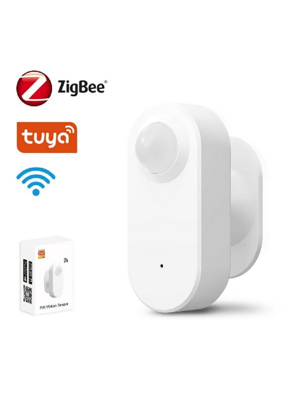 Tuya Zigbee Pir Motion Sensor Wireless Human Body Infrared Detector Security Burglar Alarm Sensor