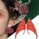 thumbnail image 4 of 1 par de de de hadas, vestido puntiagudo, , foto de Halloween, oreja de simulación Rojo 12cm Hugo Oreja de elfo de Halloween, 4 of 7