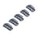 thumbnail image 3 of Pinzas para peine a presión, 100 piezas, 2,3 cm, forma de U, pinzas para peluca, pinzas para extensión de cabello, aspecto llamativo, 3 of 14