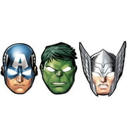 American Greetings Marvel Avengers Party Masks, 8 Count