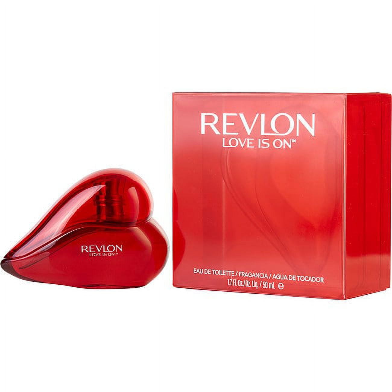 Love is On by Revlon Eau De Toilette Spray 1.7 oz for Women Love is On by Revlon Eau De Toilette Spray 1.7 oz for Women