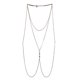 thumbnail image 4 of Nueva moda mujer señora cuerpo cadena estilo Simple joyería delicada decoración de diamantes de imitación, 4 of 7