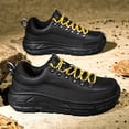 thumbnail image 3 of [Trendy Thick Sole Casual Sneakers] Men's All-Season Casual Sneakers - Trendy Thick Sole, Versatile for Outdoor & Sports, Lace-Up, Breathable Fabric, EVA Sole, 3 of 8