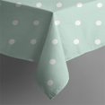 thumbnail image 4 of Christmas Square Tablecloth 52x52 Inch – Waterproof Polyester Printed Table Cover, Wrinkle Resistant & Washable for Kitchen Dining Picnic Party Decor, Single-v4-15, White, 4 of 6