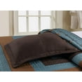 thumbnail image 6 of Chezmoi Collection Tucson 3-Piece Pre-Washed Rustic Western Star Oversized Bedspread Set Queen Size Turquoise Cabin Lodge Coverlet Quilt Set, 6 of 7
