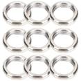 thumbnail image 4 of 50pcs Light Holder Ring M10 Lamp Shade Collar Ring Steel Lamp Socket Replacement, 4 of 8