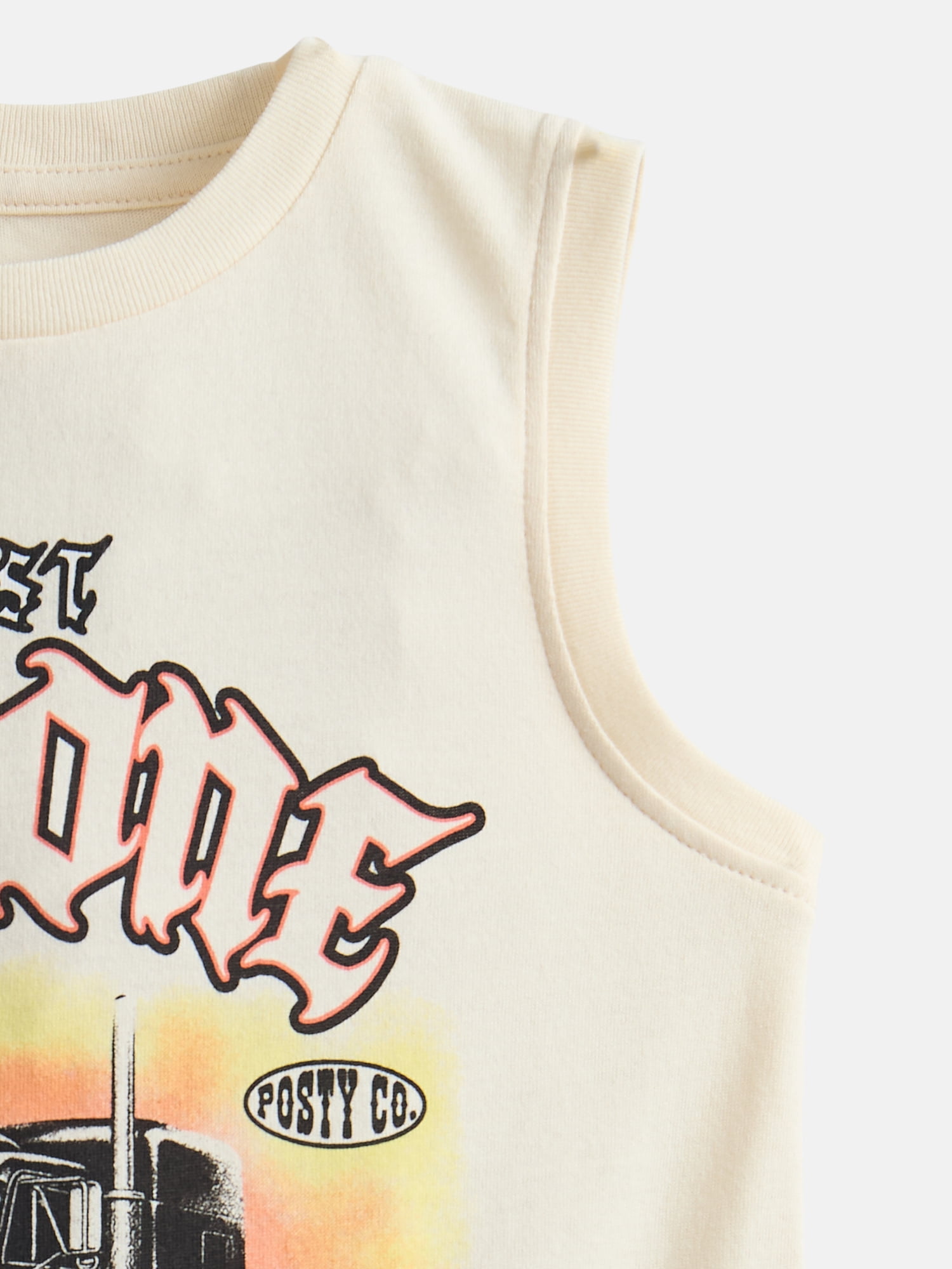 Post Malone Toddler Muscle Tank, Sizes 12M-5T