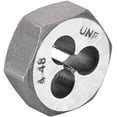 thumbnail image 2 of HUGFEGWE 15×6.3mm Hex Pipe Rethreading Die Carbon Steel Industrial Pro Hexagonal Re-Threading Hex Metric Die for Taper Pipe Threads 2pcs CJB91-22820, 2 of 2