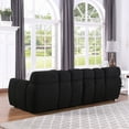87.4" Cloud Sofa Couch, 3 Seater Deep Seat Couch, Boucle Sofa