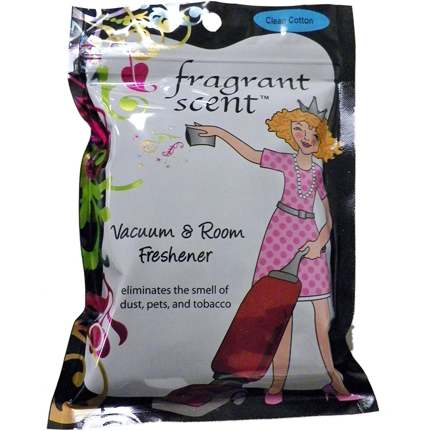 Fragrant Scent Vacuum Cleaner Crystals Clean Cotton