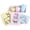 Pink/Yellow/Blue, variant on T02/M02X/M02L Sticker Paper- Thermal Paper for Study Notes, Photo, DIY, Stickers, Black on White Thermal Sticky Paper 50mm x 3.5m, 3 Rolls