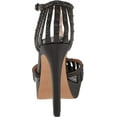 thumbnail image 3 of Jessica Simpson Bakir Black Ankle Strap Almond Toe Stiletto Heel Rhinestone Pump (Black, 9), 3 of 3