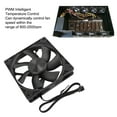 thumbnail image 4 of Ventilador Para Caja De Computadora, Ventilador De Refrigeración PWM De 4 Pines, 12 V, Velocidad Del Ventilador De 800 A 2500 RPM, Ventilador Para Caja De PC, 7 Aspas, Ventilador, 4 of 7