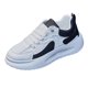 thumbnail image 3 of Zapatos casuales para mujeres jóvenes, calzado con suelas de goma, zapatillas deportivas de moda con cordones, zapatos de PU para senderismo, pesca, , 35 yardas negro, 3 of 8