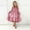 Pink, variant on CHUOU Kids Little Girls Daily Dress Autumn Long Sleeve Solid Irregular Princess Dress Ruffle Casual Party Dresses Outfits Clothes