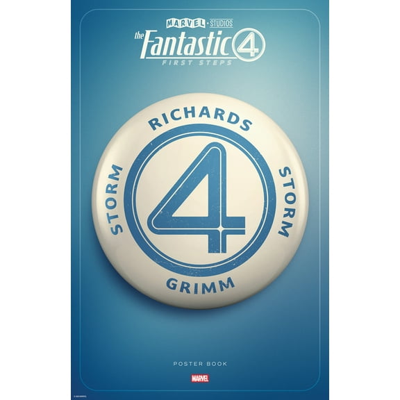 Marvel Studios' the Fantastic Four: First Steps Poster Book, (Paperback)