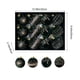 thumbnail image 3 of Adornos navideños, 12 unidades de bolas navideñas colgantes de terciopelo con diamantes brillantes de 8 cm, ideales para decorar ventanas., 3 of 6