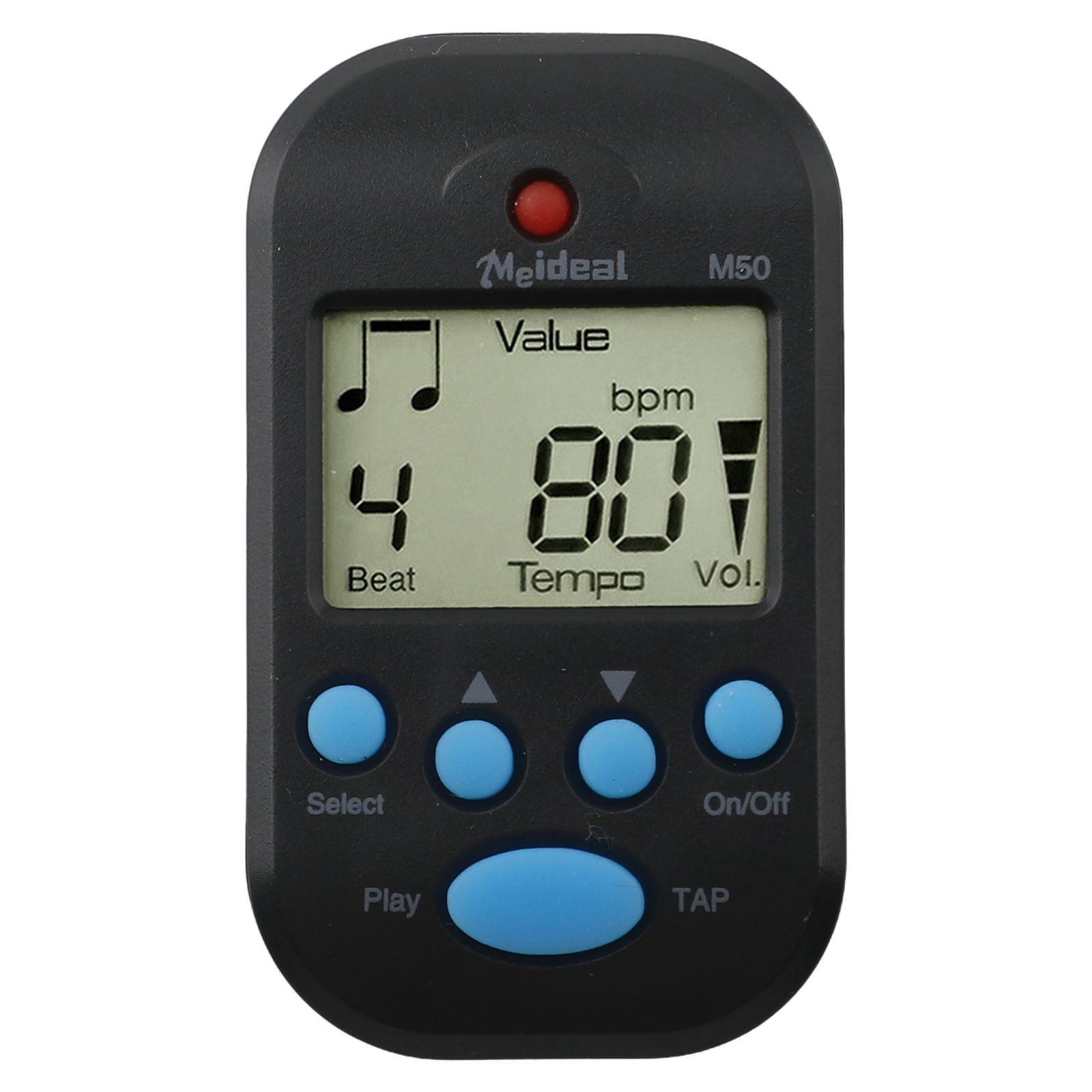 M50 for Mini Metronome Clip-on LCD Digital Rhythm Metronome Guitar For Violin Bass