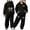 TZ125# Black, variant on oqasdz Girls Clothes y2k Long Sleeve Sweatsuit with Bow Print Design Hoodies and Joggers Sweatpants Cute Outfit for Athletic Sports Loose Fit Casual Outdoor Activities Dailywear