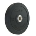 thumbnail image 2 of CAP 45 lb Olympic Bumper Plate, Black, 2 of 5