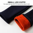 thumbnail image 3 of Shldybc Baby Girl Boy Winter Warm High Waist Sweatpants Toddler Cotton Active Elastic Pants Warm Casual Leggings, 3 of 8