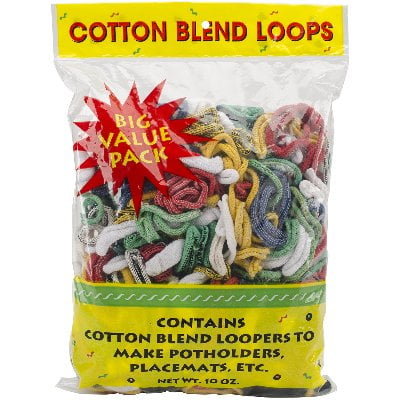 Weaving Loops - Cotton Weaving Loops, 10 oz, Assorted